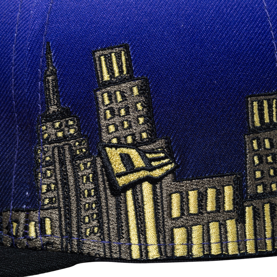 59FIFTY A-Frame Teenage Mutant Ninja Turtles ティーンエイジ・ミュータント・ニンジャ・タートルズ Cityscape パープル