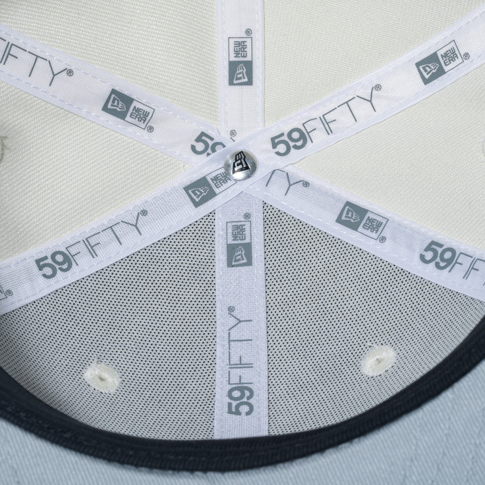 59FIFTY Melty Snow シカゴ・ホワイトソックス クローム スレートバイザー