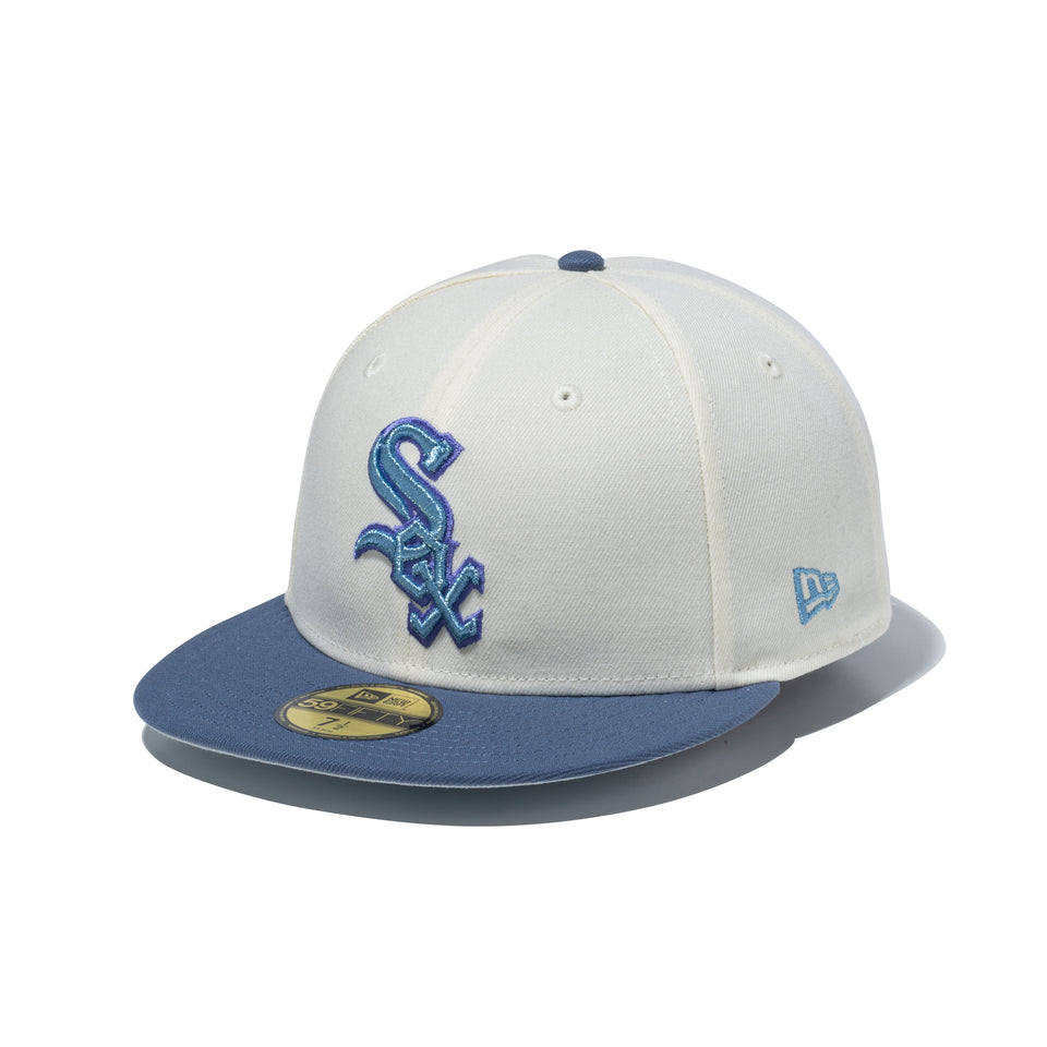 59FIFTY Melty Snow シカゴ・ホワイトソックス クローム スレート