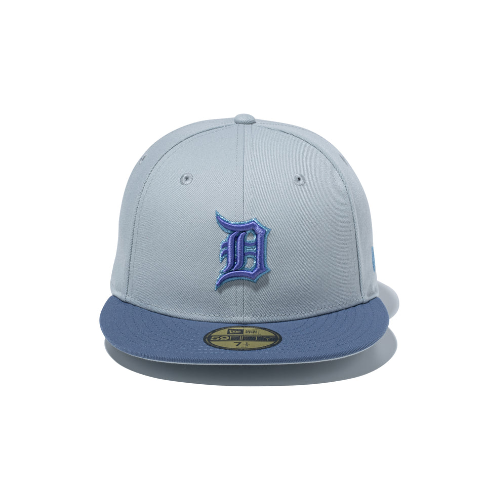 59FIFTY Melty Snow デトロイト・タイガース スノーグレー スレートバイザー