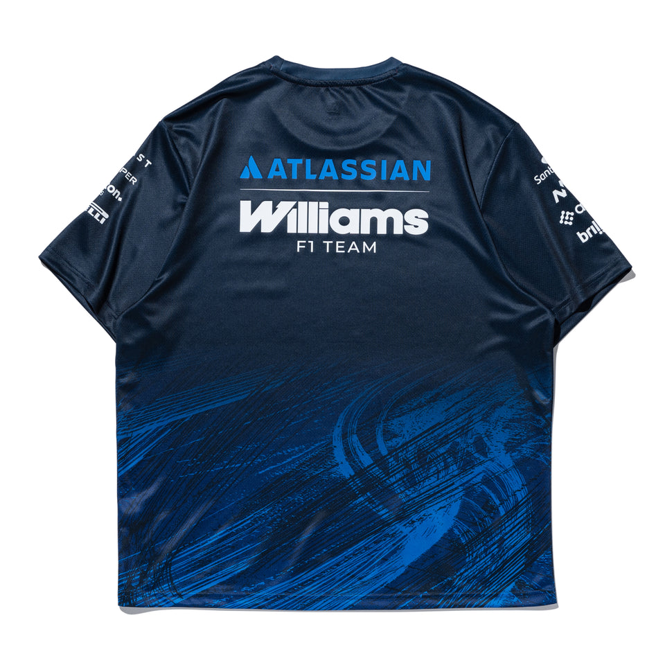 半袖 テック Tシャツ Atlassian Williams F1 Team アトラシアン・ウィリアムズF1チーム ネイビー