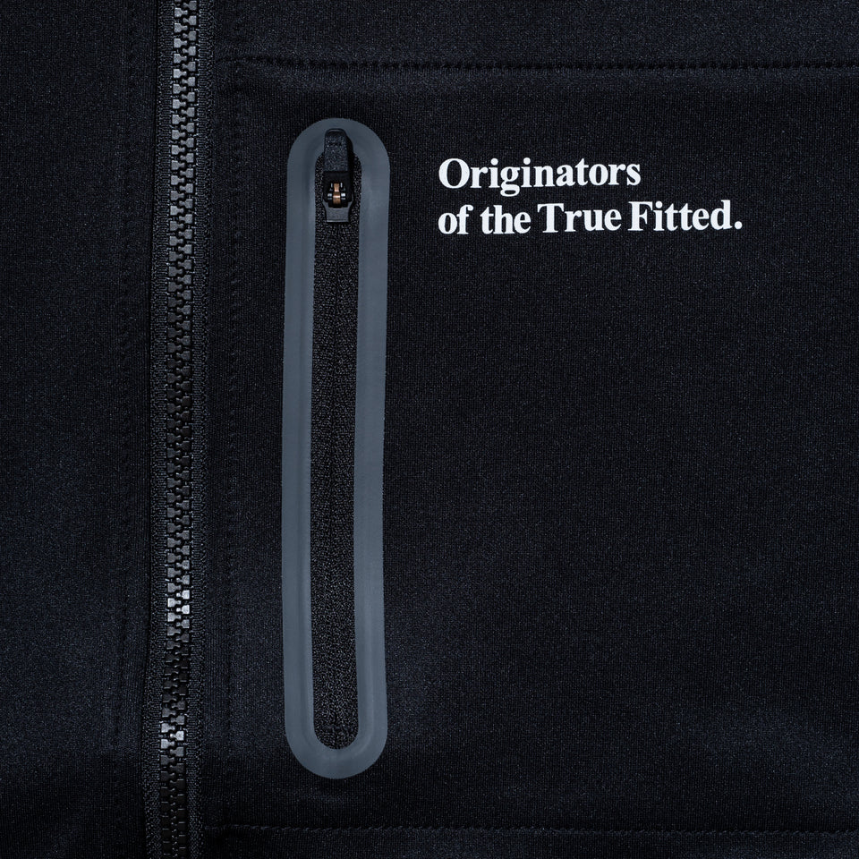 ウォームアップ フルジップ ジャケット ブラック | ゴルフ