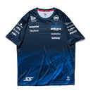 半袖 テック Tシャツ Atlassian Williams F1 Team アトラシアン・ウィリアムズF1チーム Carlos Sainz 55 ネイビー