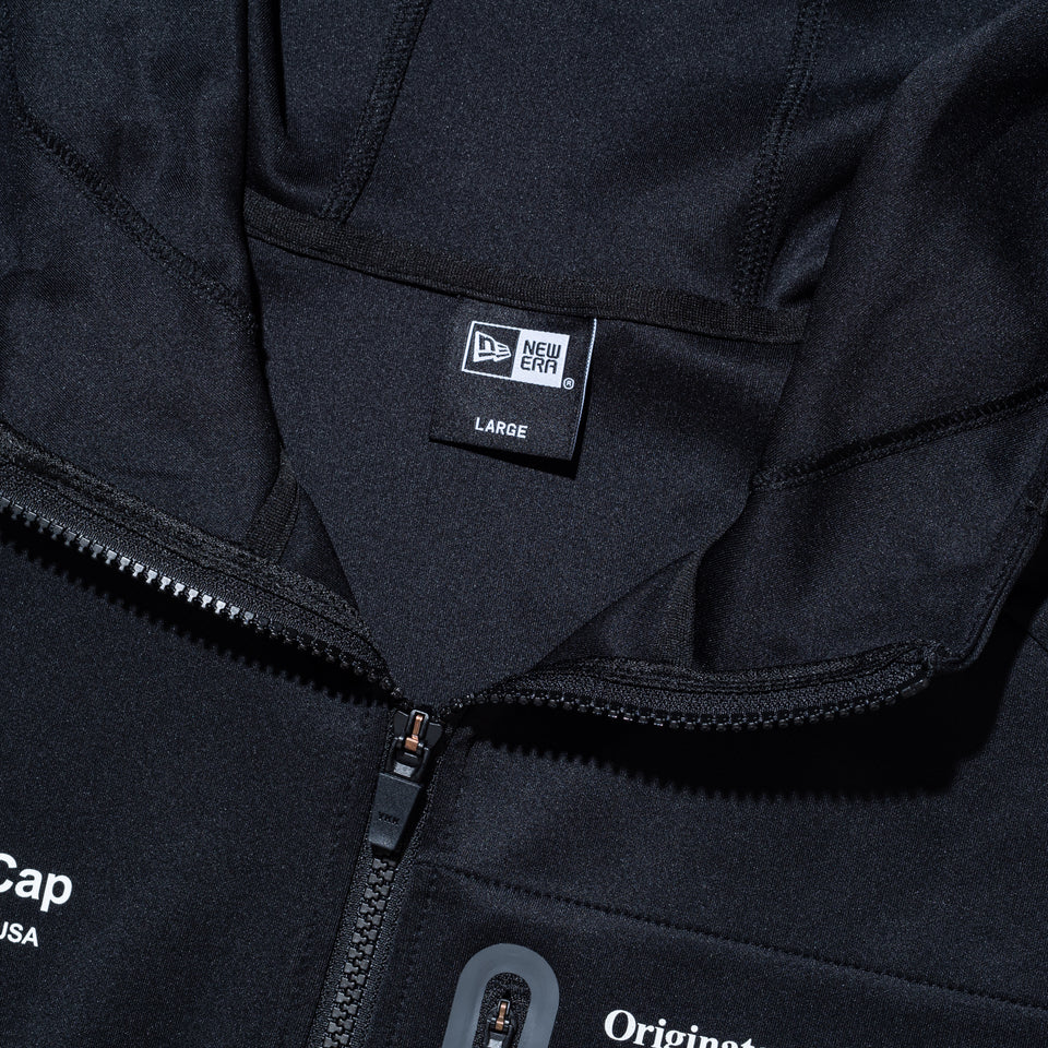 ウォームアップ フルジップ ジャケット ブラック | ゴルフ