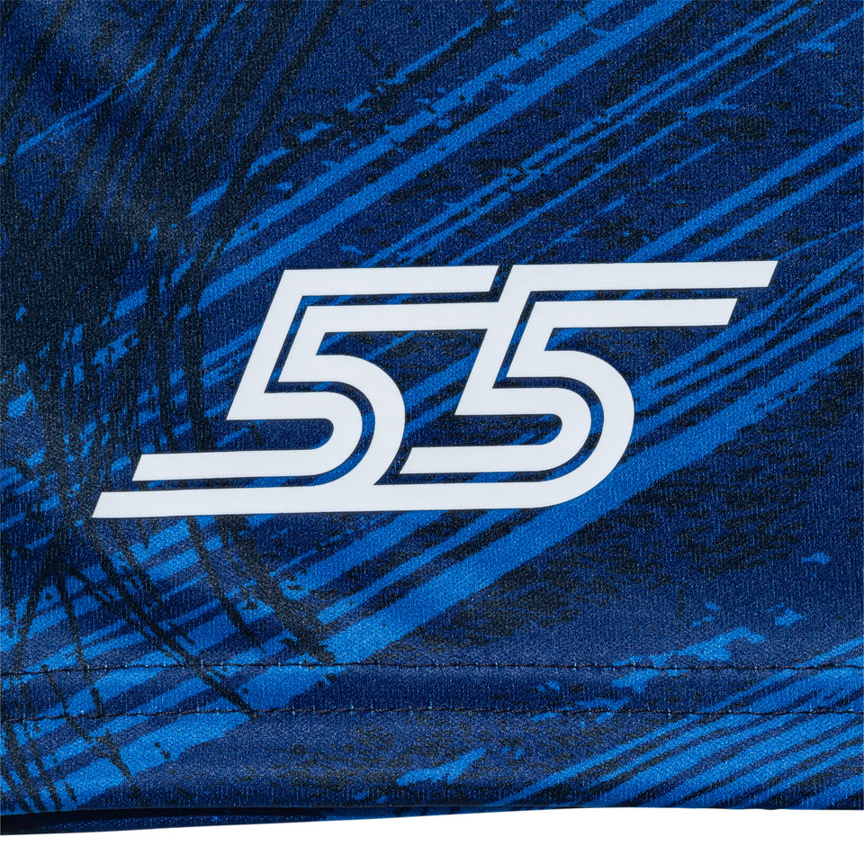 半袖 テック Tシャツ Atlassian Williams F1 Team アトラシアン・ウィリアムズF1チーム Carlos Sainz 55 ネイビー