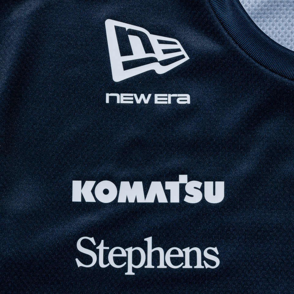 半袖 テック Tシャツ Atlassian Williams F1 Team アトラシアン・ウィリアムズF1チーム Carlos Sainz 55 ネイビー