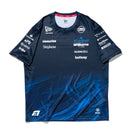 半袖 テック Tシャツ Atlassian Williams F1 Team アトラシアン・ウィリアムズF1チーム Alex Albon 23 ネイビー