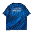 半袖 テック Tシャツ Atlassian Williams F1 Team アトラシアン・ウィリアムズF1チーム オールオーバープリント ネイビー