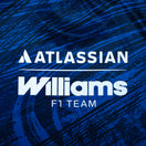 半袖 テック Tシャツ Atlassian Williams F1 Team アトラシアン・ウィリアムズF1チーム オールオーバープリント ネイビー