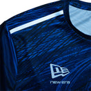 半袖 テック Tシャツ Atlassian Williams F1 Team アトラシアン・ウィリアムズF1チーム オールオーバープリント ネイビー