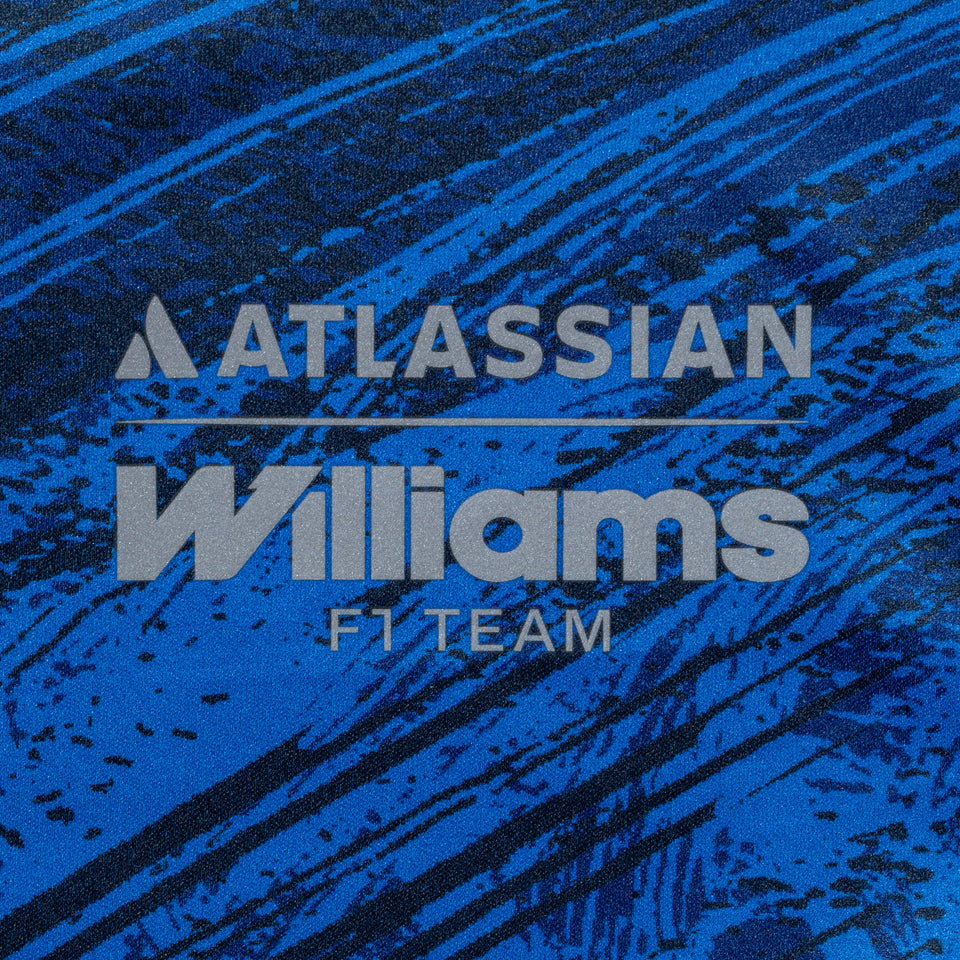 半袖 テック Tシャツ Atlassian Williams F1 Team アトラシアン・ウィリアムズF1チーム オールオーバープリント ネイビー