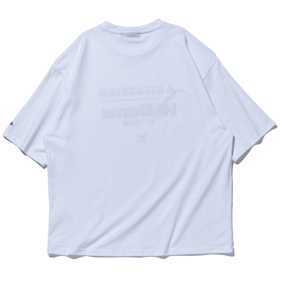 半袖 オーバーサイズド コットン Tシャツ Atlassian Williams F1 Team アトラシアン・ウィリアムズF1チーム ホワイト