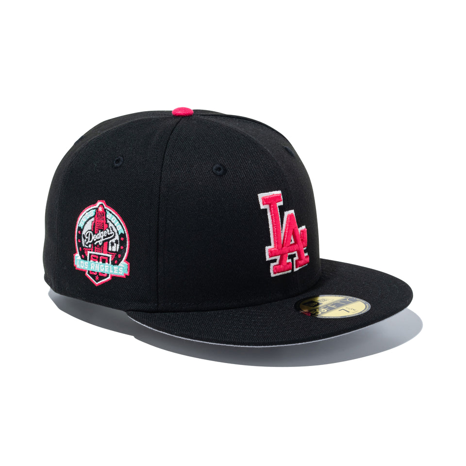 59FIFTY Miami Beach ロサンゼルス・ドジャース ブラック | ニューエラ