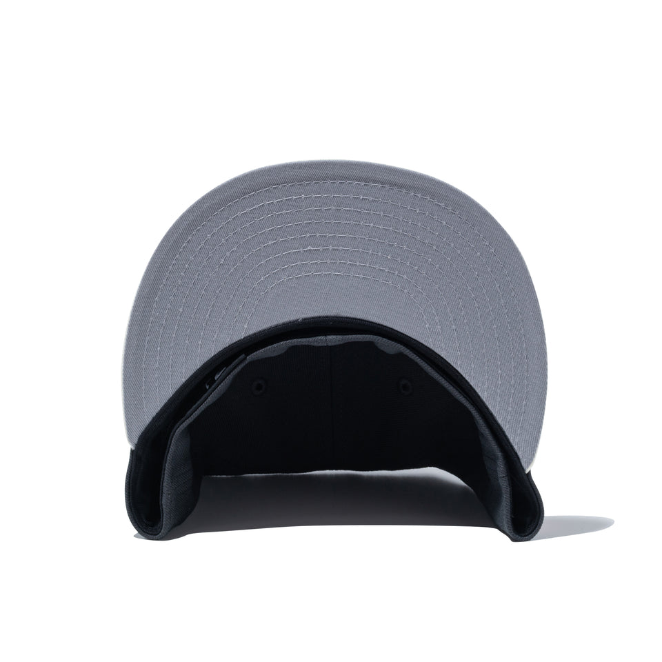 59FIFTY Miami Beach サンディエゴ・パドレス グラファイト クロームバイザー