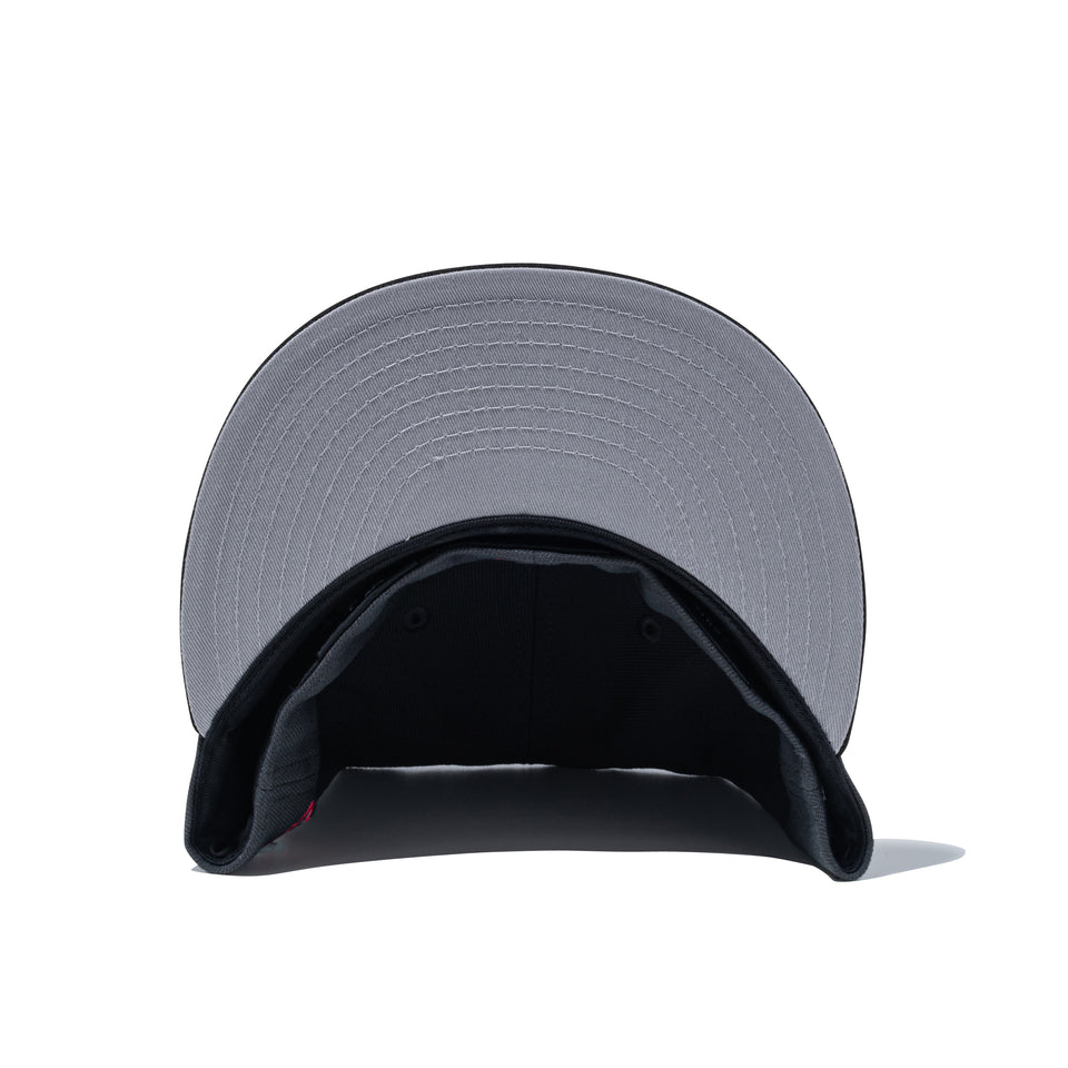 59FIFTY Miami Beach アリゾナ・ダイヤモンドバックス グラファイト ブラックバイザー