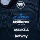 半袖 テック ポロシャツ Atlassian Williams F1 Team アトラシアン・ウィリアムズF1チーム ネイビー