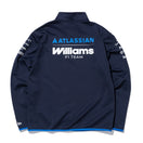 長袖 ミッドネック Tシャツ Atlassian Williams F1 Team アトラシアン・ウィリアムズF1チーム ネイビー