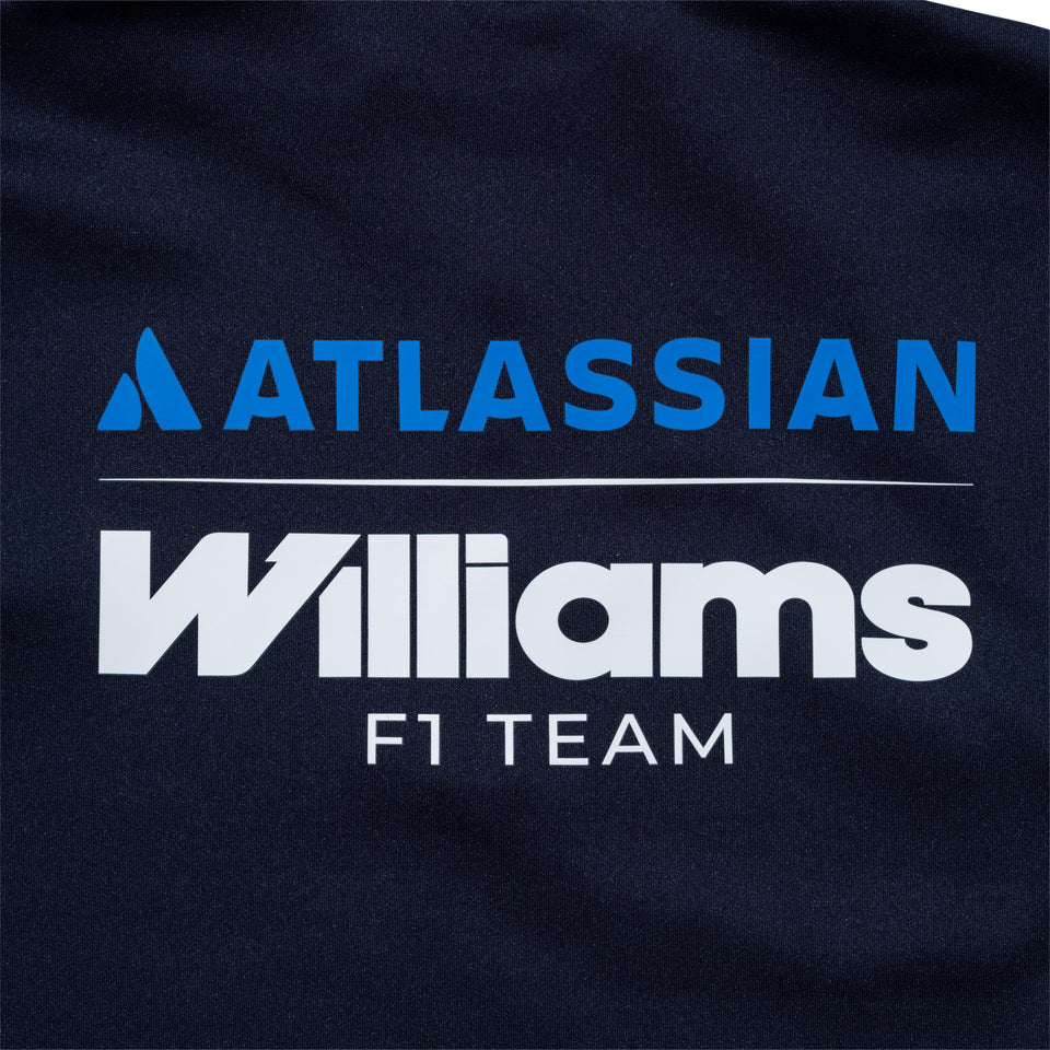 長袖 ミッドネック Tシャツ Atlassian Williams F1 Team アトラシアン・ウィリアムズF1チーム ネイビー