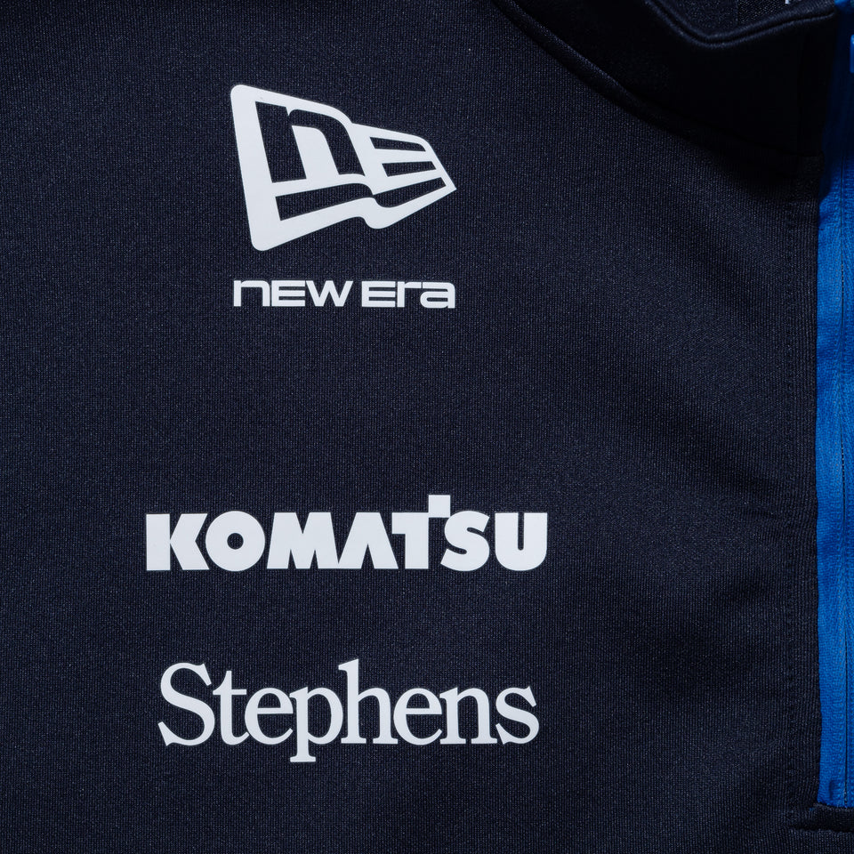 長袖 ミッドネック Tシャツ Atlassian Williams F1 Team アトラシアン・ウィリアムズF1チーム ネイビー