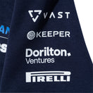ハイブリット パデットジャケット Atlassian Williams F1 Team アトラシアン・ウィリアムズF1チーム ネイビー