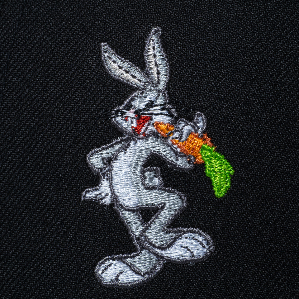 PC 59FIFTY A-Frame Looney Tunes ルーニー・テューンズ CHASIN' CAROTS ブラック オレンジバイザー