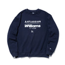 オーバーサイズド ニットセーター Atlassian Williams F1 Team アトラシアン・ウィリアムズF1チーム ネイビー