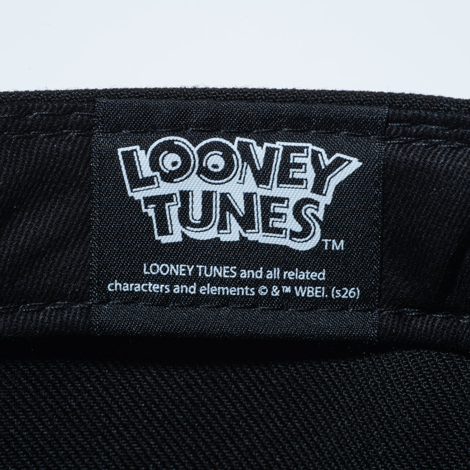 PC 59FIFTY A-Frame Looney Tunes ルーニー・テューンズ CHASIN' CAROTS ブラック オレンジバイザー