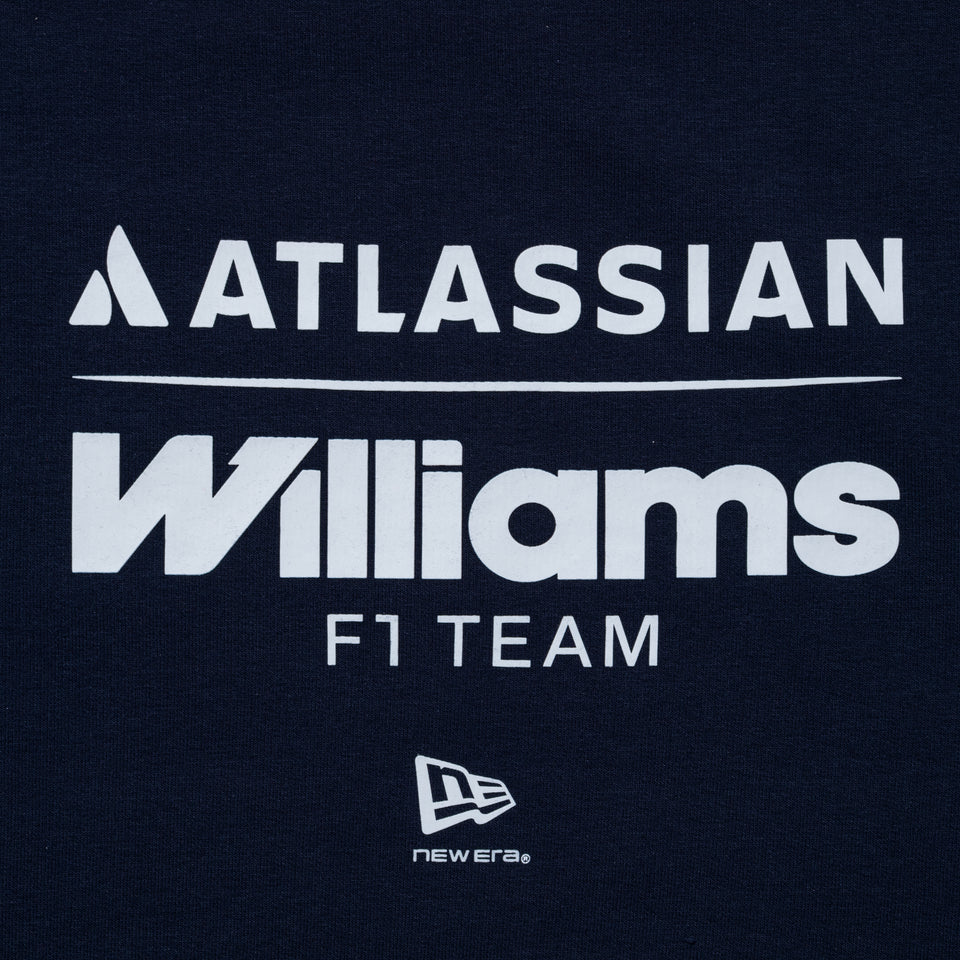 オーバーサイズド ニットセーター Atlassian Williams F1 Team アトラシアン・ウィリアムズF1チーム ネイビー