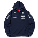 裏毛 スウェット プルオーバーフーディー Atlassian Williams F1 Team アトラシアン・ウィリアムズF1チーム レプリカ ネイビー