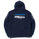 裏毛 スウェット プルオーバーフーディー Atlassian Williams F1 Team アトラシアン・ウィリアムズF1チーム レプリカ ネイビー