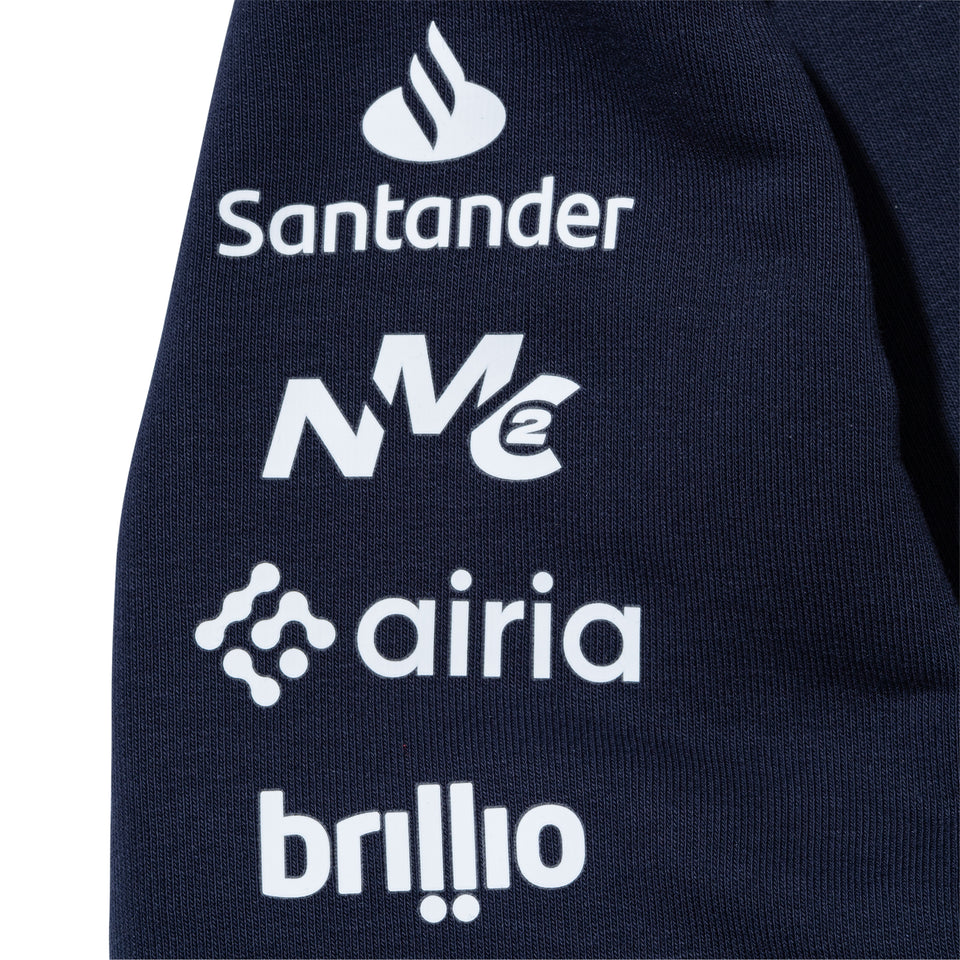 裏毛 スウェット プルオーバーフーディー Atlassian Williams F1 Team アトラシアン・ウィリアムズF1チーム レプリカ ネイビー