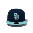 59FIFTY 2-Tone Color Pack サンディエゴ・パドレス オーシャンサイドブルー ブルーティントバイザー