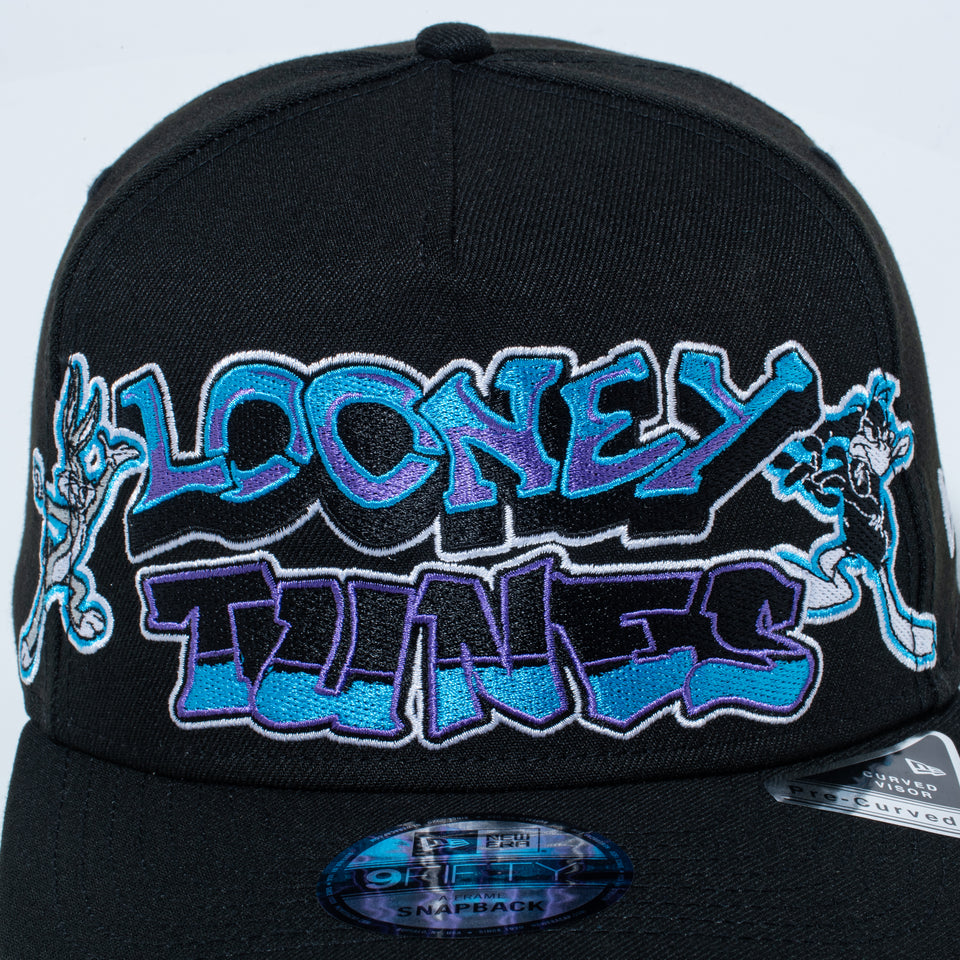 9FIFTY A-Frame Looney Tunes ルーニー・テューンズ Mural ブラック