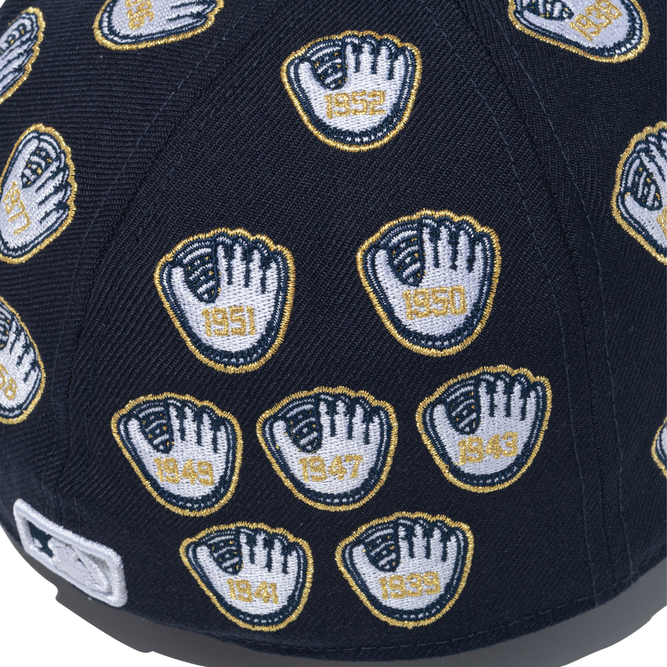 59FIFTY New Era x Spike Lee Joint ニューヨーク・ヤンキース World Series Championships Gloves ネイビー