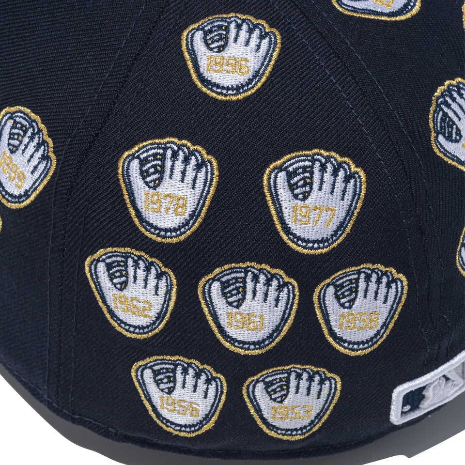 59FIFTY New Era x Spike Lee Joint ニューヨーク・ヤンキース World Series Championships Gloves ネイビー