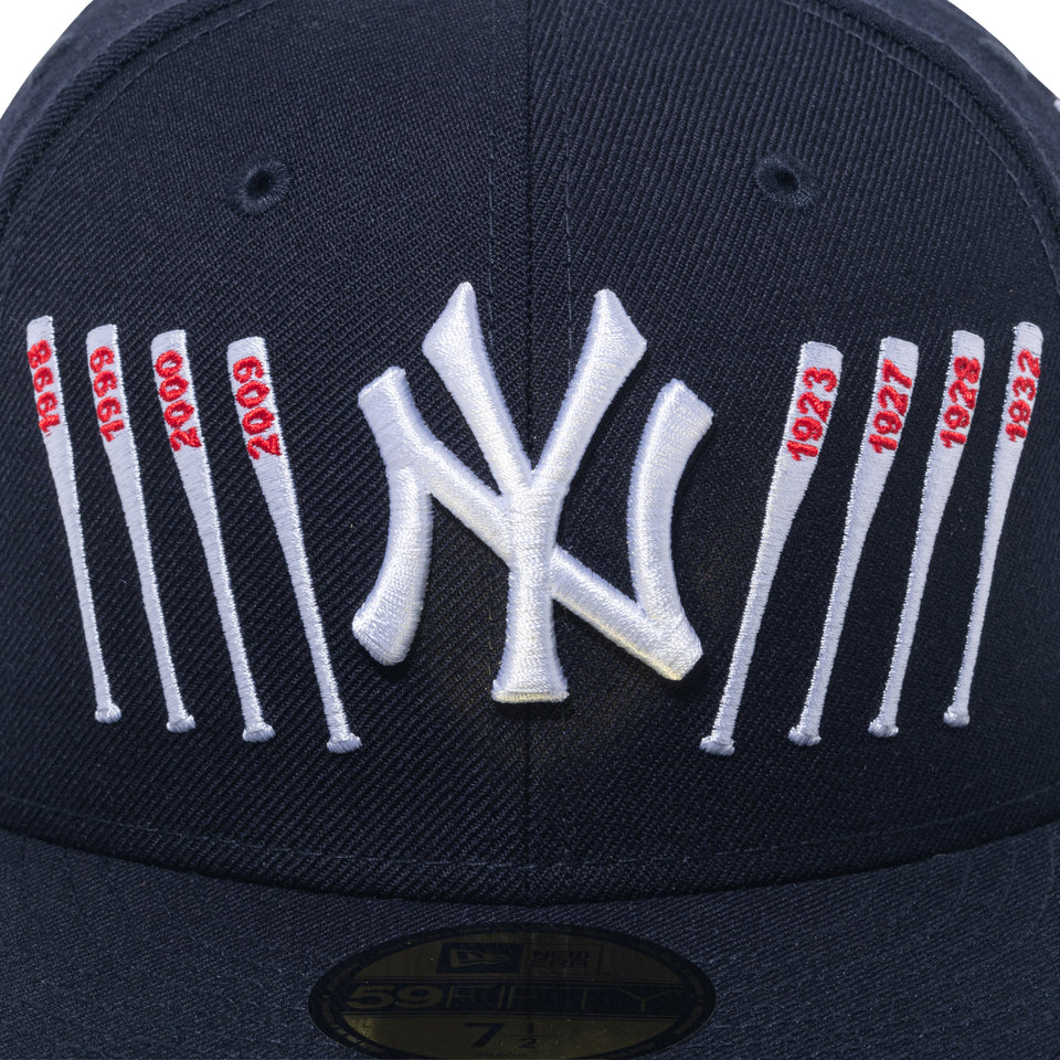 59FIFTY New Era x Spike Lee Joint ニューヨーク・ヤンキース World Series Championships Bats ネイビー
