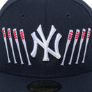 59FIFTY New Era x Spike Lee Joint ニューヨーク・ヤンキース World Series Championships Bats ネイビー