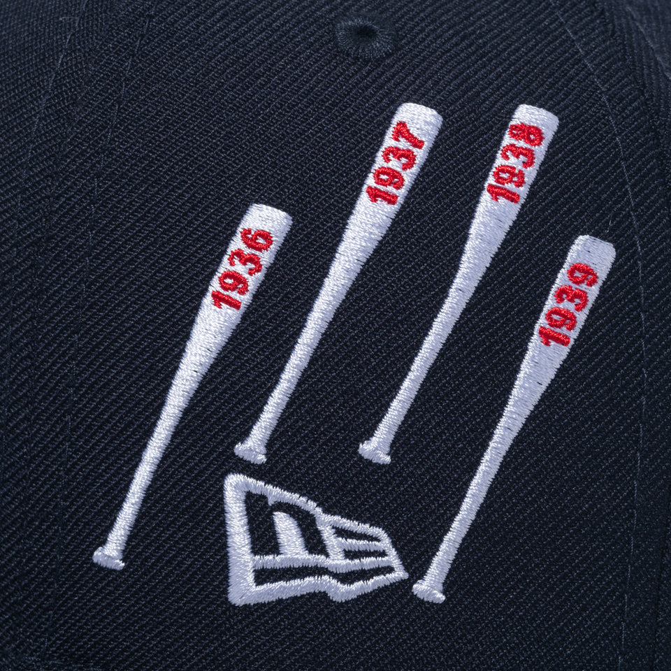 59FIFTY New Era x Spike Lee Joint ニューヨーク・ヤンキース World Series Championships Bats ネイビー