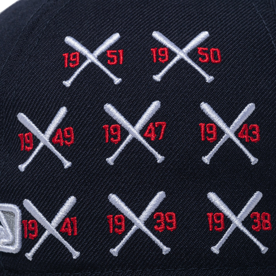 59FIFTY New Era x Spike Lee Joint ニューヨーク・ヤンキース World Series Championships Mini Bats ネイビー