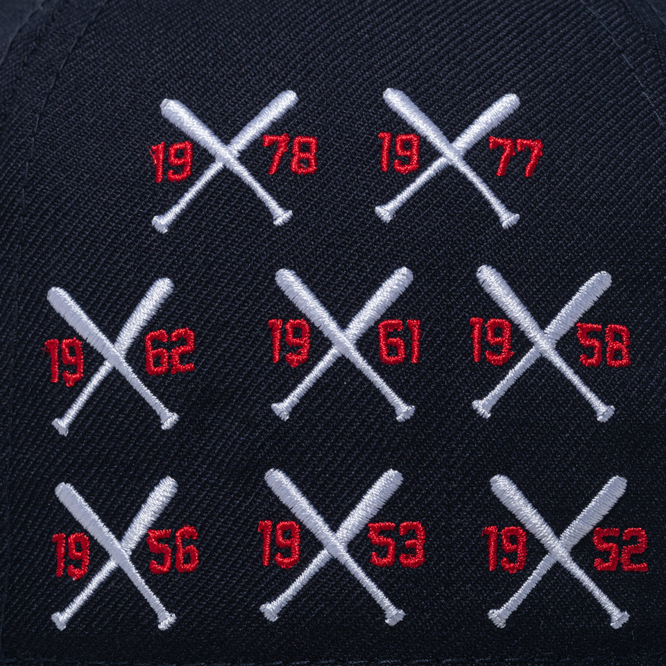 59FIFTY New Era x Spike Lee Joint ニューヨーク・ヤンキース World Series Championships Mini Bats ネイビー