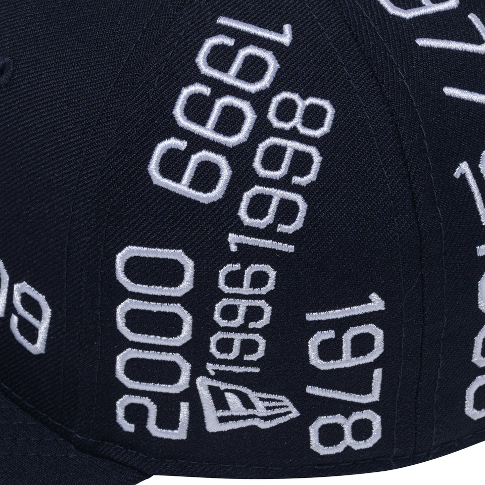 59FIFTY New Era x Spike Lee Joint ニューヨーク・ヤンキース World Series Championships Years ネイビー