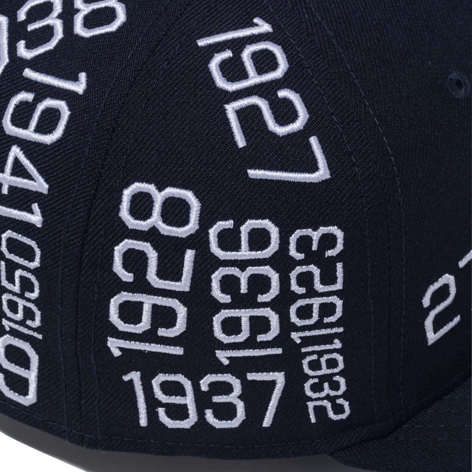 59FIFTY New Era x Spike Lee Joint ニューヨーク・ヤンキース World Series Championships Years ネイビー