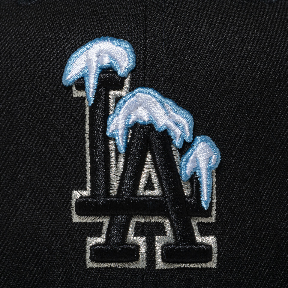 59FIFTY Snow Icon ロサンゼルス・ドジャース クラシックロゴピンズ ブラック