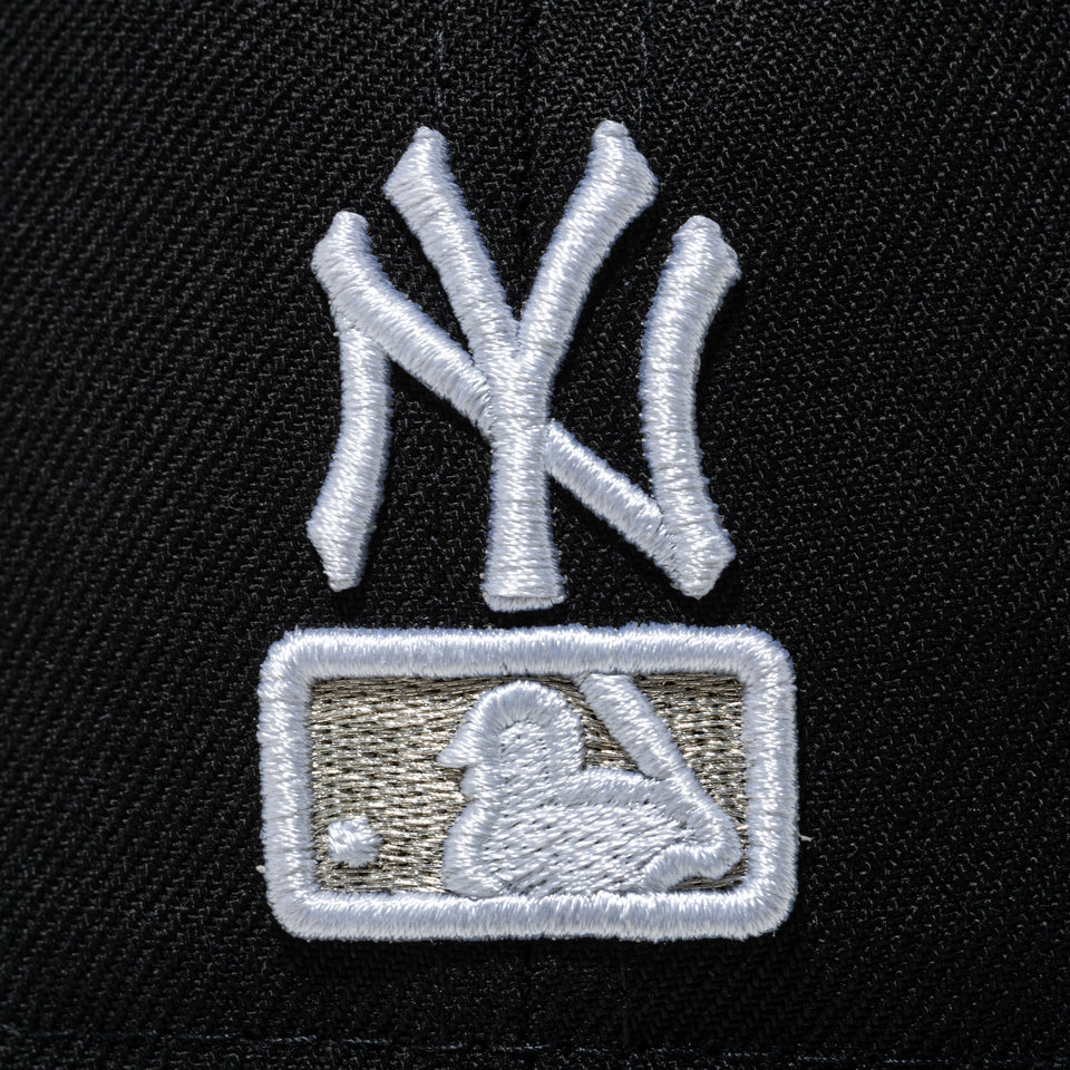 59FIFTY Snow Icon ニューヨーク・ヤンキース クラシックロゴピンズ ブラック