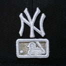 59FIFTY Snow Icon ニューヨーク・ヤンキース クラシックロゴピンズ ブラック