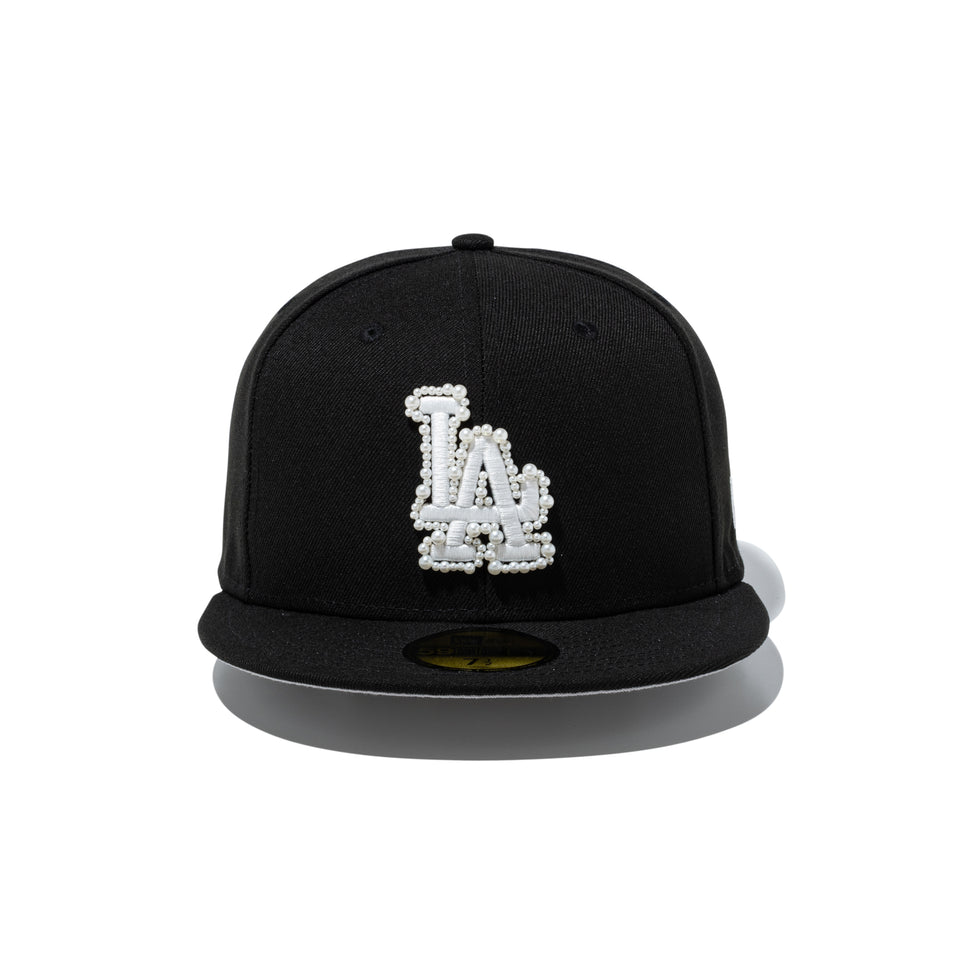 59FIFTY Faux Pearl ロサンゼルス・ドジャース パール ブラック