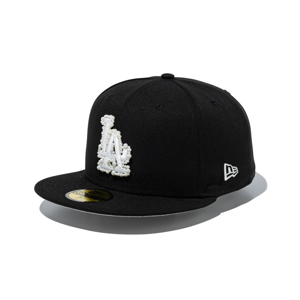 59FIFTY Faux Pearl ロサンゼルス・ドジャース パール ブラック