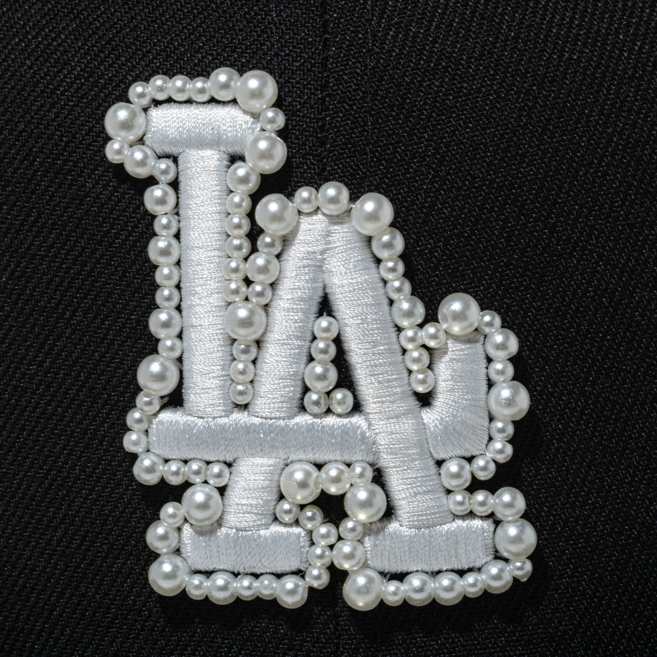 59FIFTY Faux Pearl ロサンゼルス・ドジャース パール ブラック