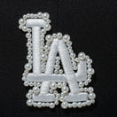 59FIFTY Faux Pearl ロサンゼルス・ドジャース パール ブラック