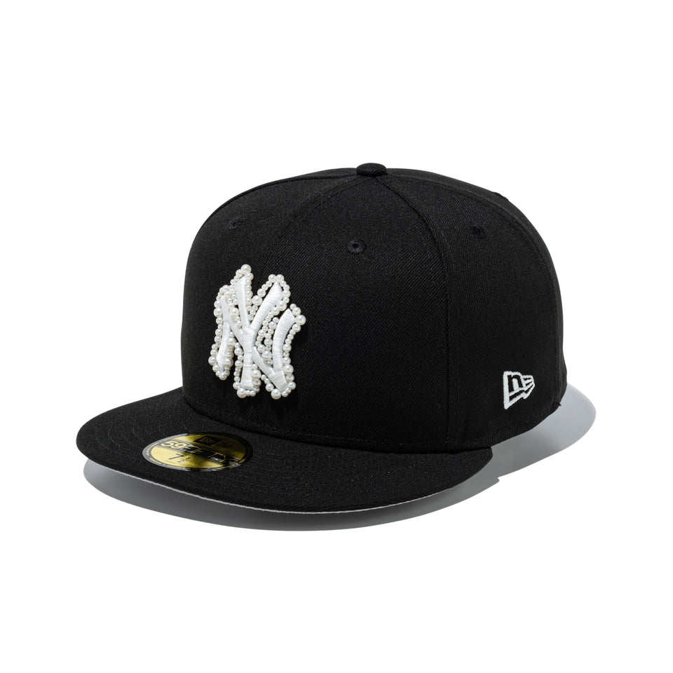 59FIFTY Faux Pearl ニューヨーク・ヤンキース パール ブラック